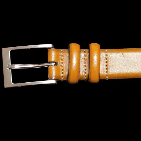 Men's Warehouse Brown Belt, Brown, size 50 - Picture 2 of 3